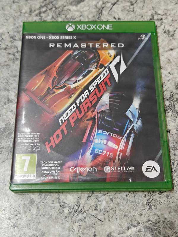 Need For Speed Hot Pursuit Remastered Xbox One Great Condition!