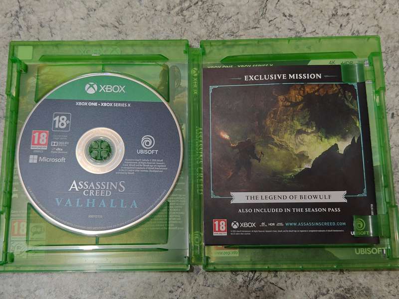 Assassins Creed Valhalla Xbox Series X/Xbox One Great Condition!