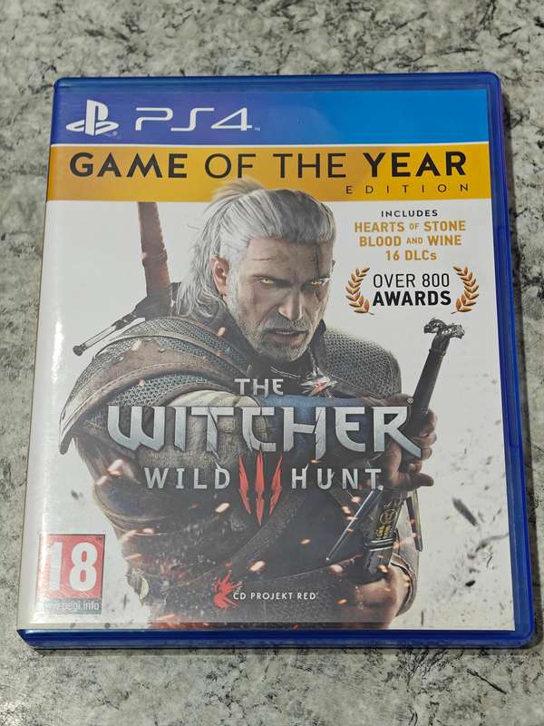 The Witcher 3 Game Of The Year Edition PS4 Great Condition!