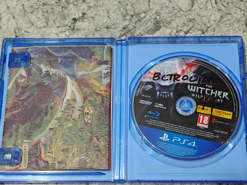 The Witcher 3 Game Of The Year Edition PS4 Great Condition!
