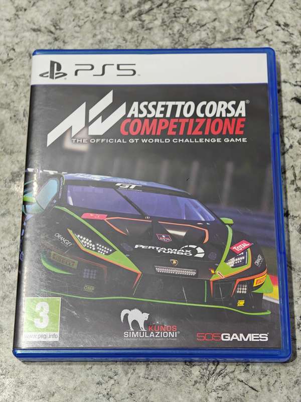 Assetto Corsa Competizione PS5 Like New!
