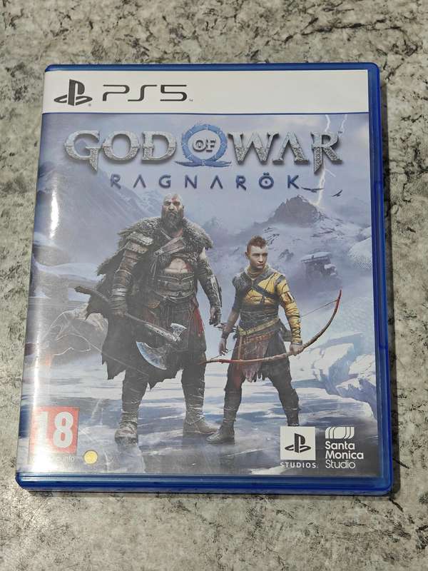 God Of War: Ragnarok PS5 Like New!