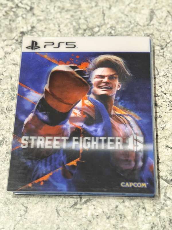 Street Fighter 6 Lenticular Edition PS5 Like New!