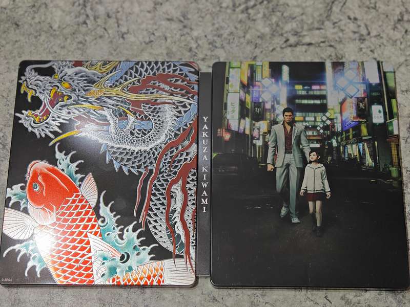 Yakuza Kiwami Steelbook Edition PS4 Like New!