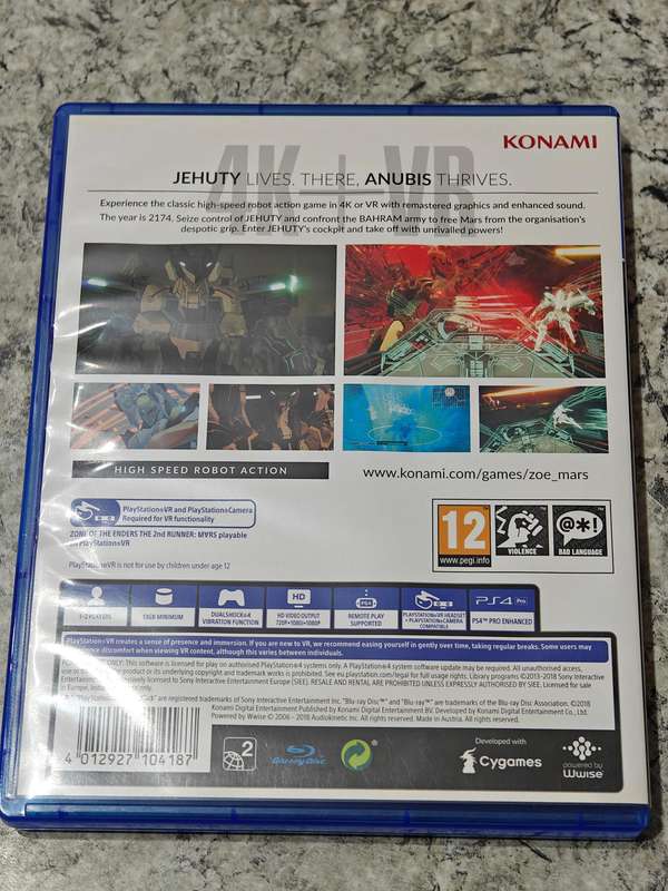 Zone Of The Enders: The 2nd Runner Mars PS4 Great Condition!