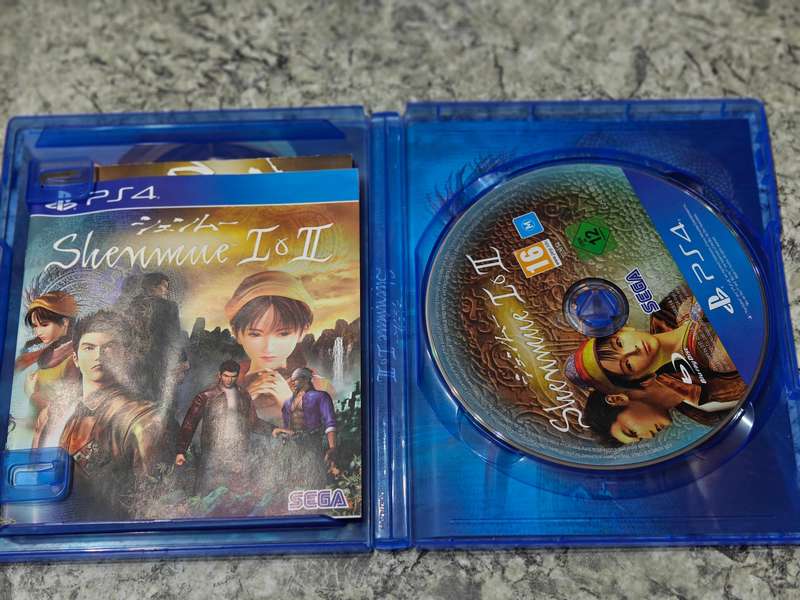 Shenmue I & II PS4 Great Condition!