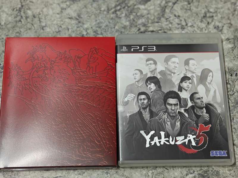 The Yakuza Remastered Collection Day One Edition PS4 Like New!