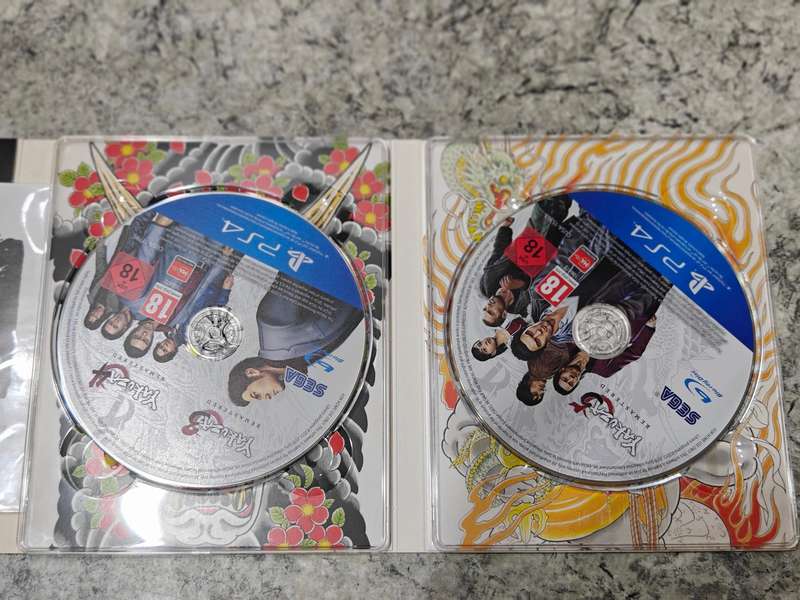 The Yakuza Remastered Collection Day One Edition PS4 Like New!