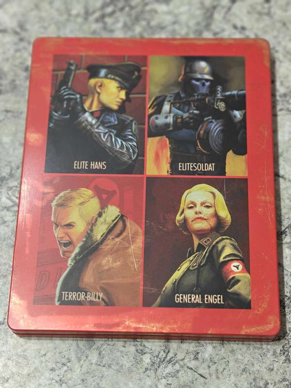 Wolfenstein 2: The New Colossus Steelbook Edition PS4 Great Condition!