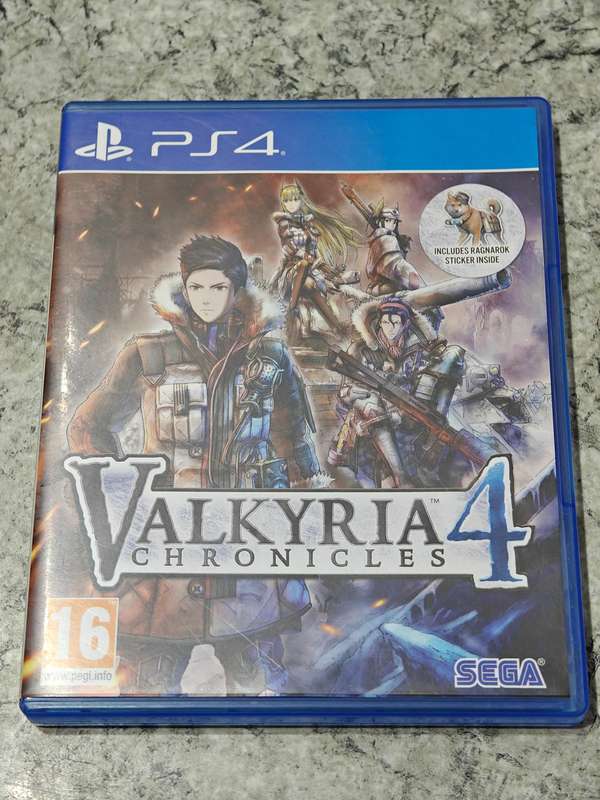 Valkyria Chronicles 4 PS4 Like New!