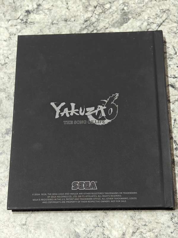 Yakuza 6: The Song Of Life (Essence Of Art Edition) PS4 Like New!