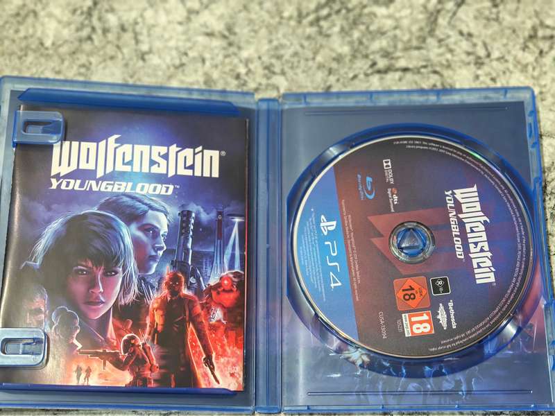 Wolfenstein Yongblood Deluxe Edition PS4 Great Condition!
