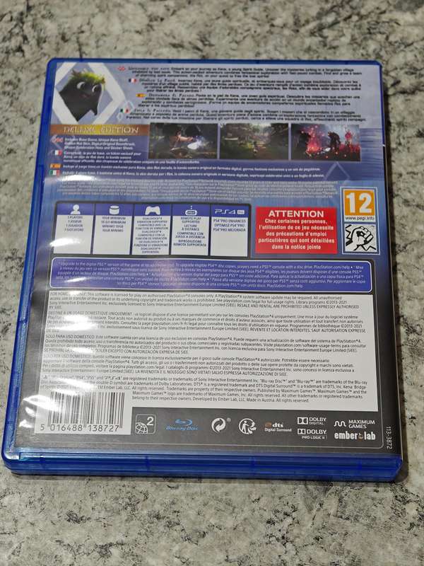 Kena Bridge Of Spirits Deluxe Edition PS4 Great Condition!