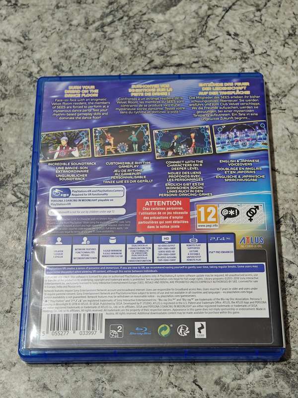 Persona 3: Dancing In The Moonlight PS4 Great Condition!