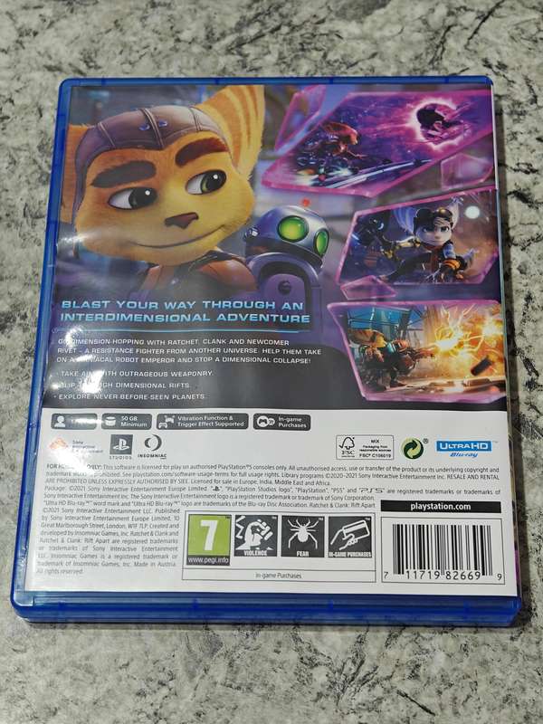 Ratchet & Clank Rift Apart PS5 Great Condition!
