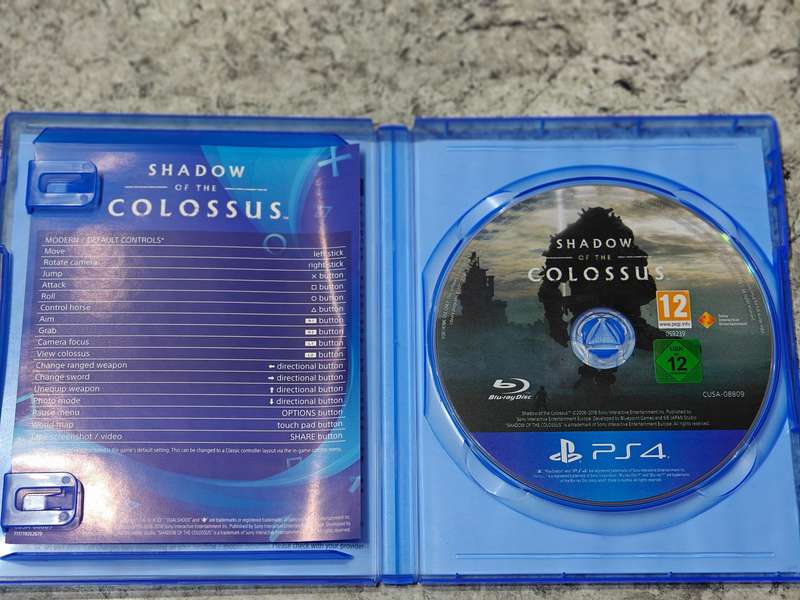 Shadow Of The Colossus PS4 Good Condition!