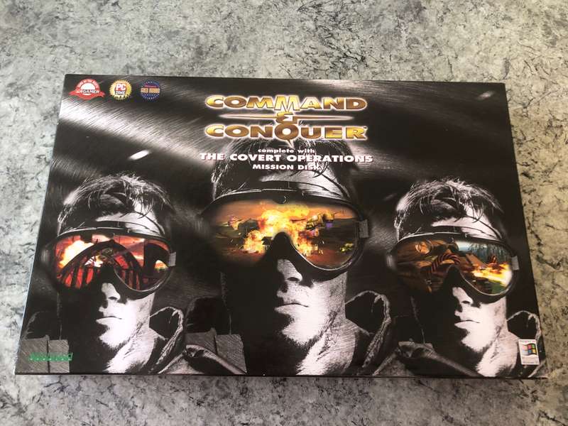 Command & Conquer: Tiberium Dawn + The Covert Operations - Big Box 1996 - Rare!!