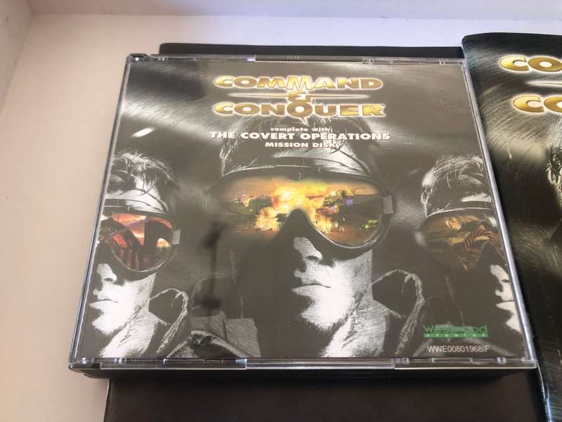 Command & Conquer: Tiberium Dawn + The Covert Operations - Big Box 1996 - Rare!!