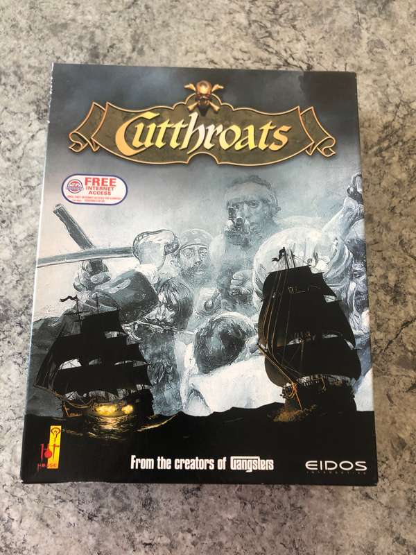 Cutthroats: Terror On The High Seas Big Box PC 1999 Rare!!
