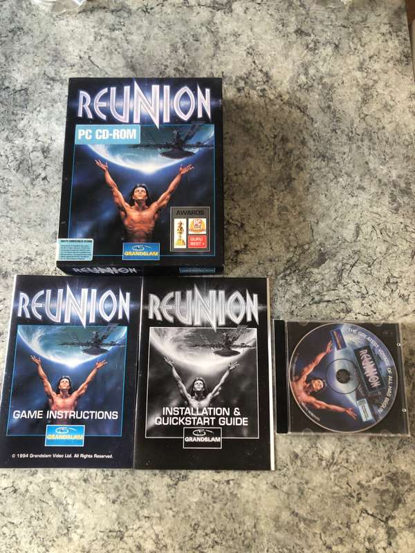Merit's Galactic Reunion Big Box PC 1994 Rare!!