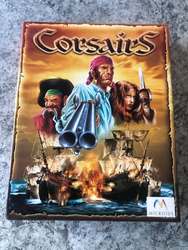 Corsairs: Conquest At Sea Big Box PC 1999 Rare!!