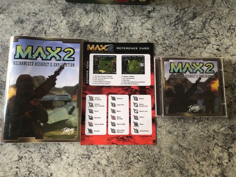 MAX 2: Mechanised Assault & Exploration Big Box PC 1998 Rare!!