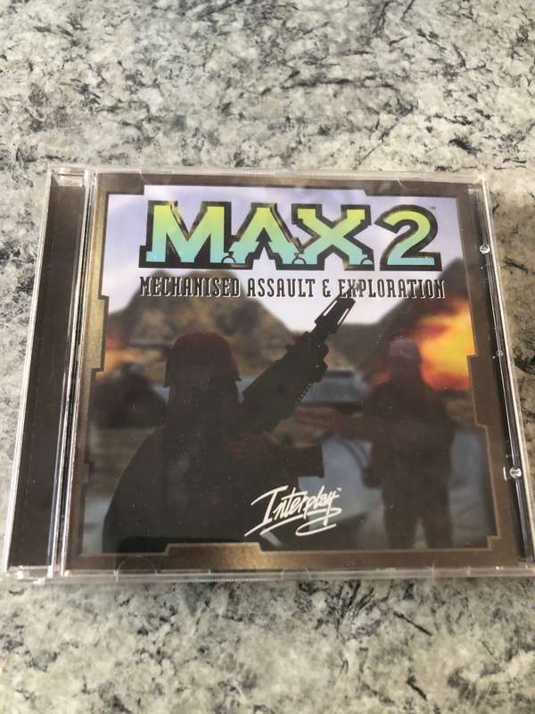 MAX 2: Mechanised Assault & Exploration Big Box PC 1998 Rare!!