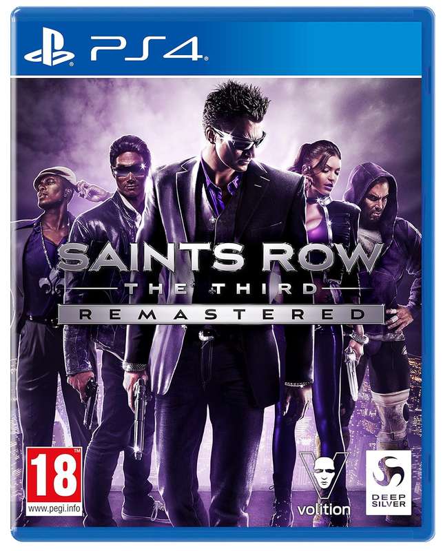 Saints Row The Third Remastered PS4 Brand New & Sealed!