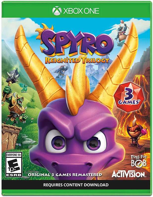 Spyro Reignited Trilogy Xbox One Great Condition!