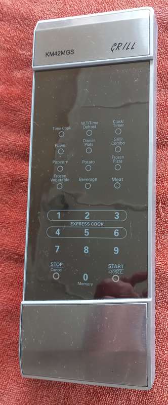 Kelvinator microwave oven pc board & touch control panel KM42MGS