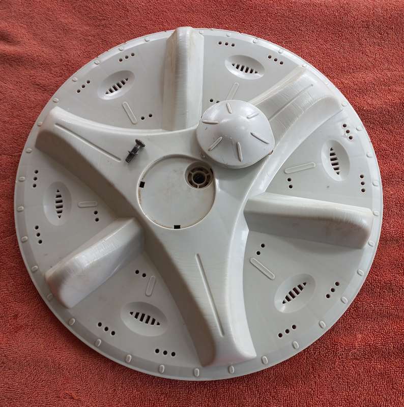 Defy top loader washing machine pulsator DTL115, DTL125, DTL130, DTL131, DTL132
