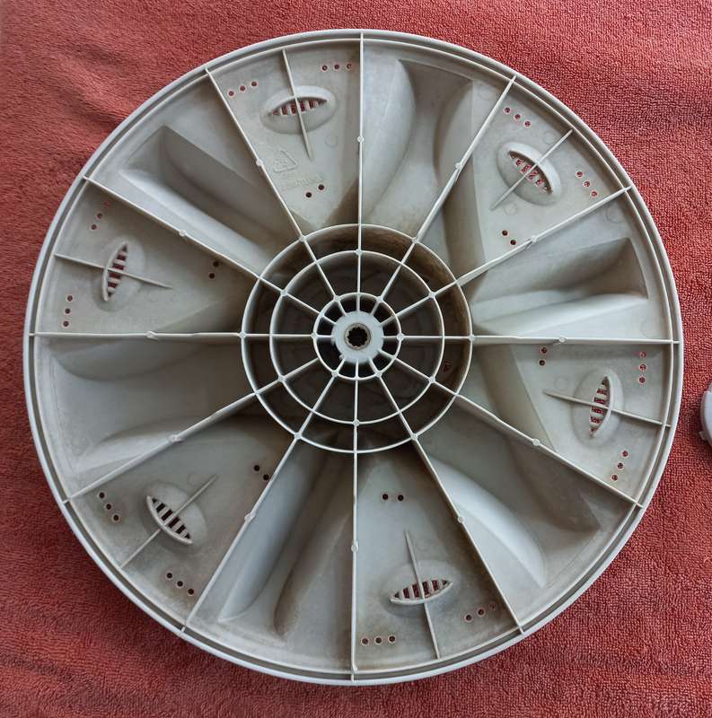 Defy top loader washing machine pulsator DTL115, DTL125, DTL130, DTL131, DTL132