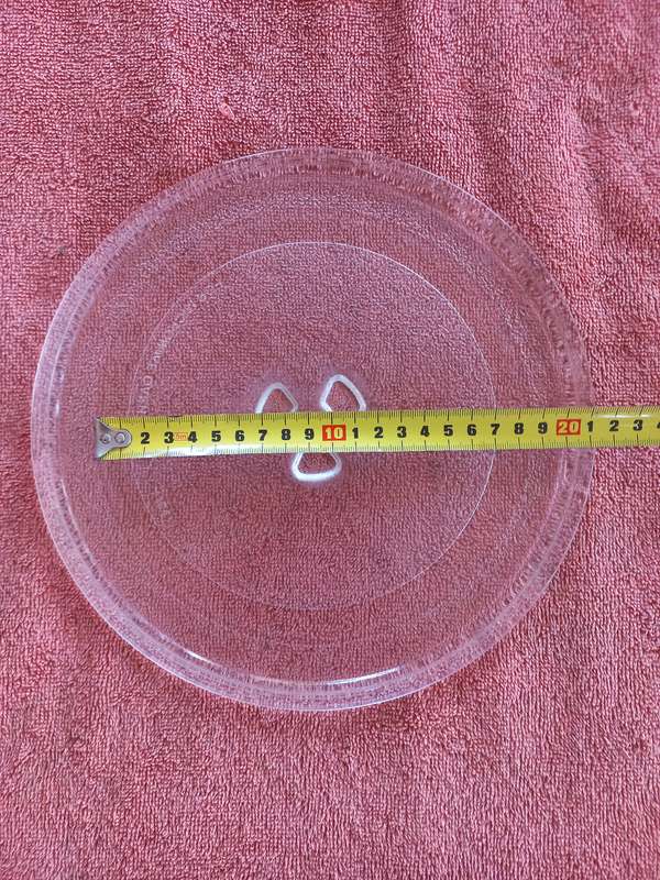 Microwave oven glass plate 245mm see measurements in photos