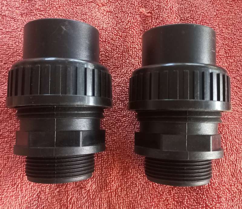 Swimming pool fittings - union 50mm x 2