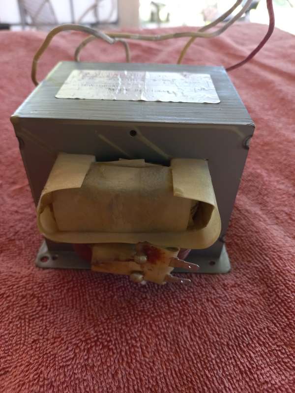 Lg microwave oven high voltage transformer 850w - see description for models to fit