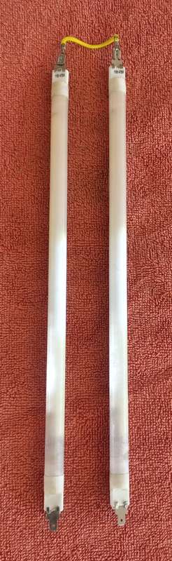 Lg microwave oven glass grill element x 2 - see description for models to fit
