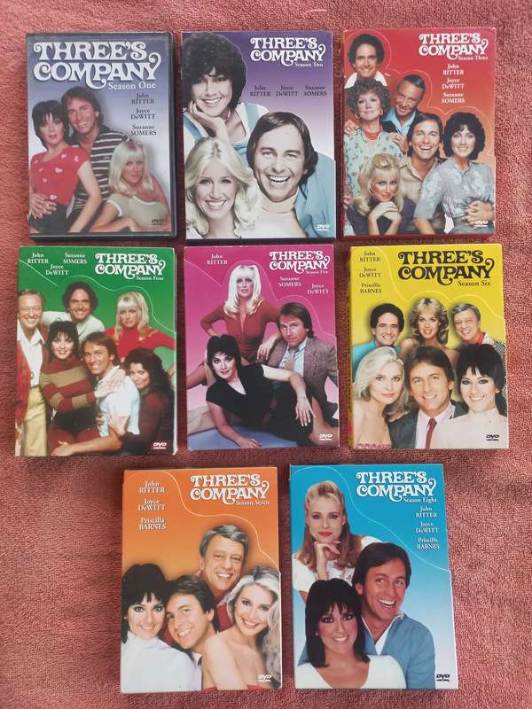 Tree's Company tv series 1977 to 1984 - 8 season dvd set - 1-8