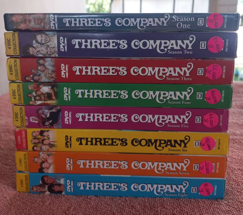 Tree's Company tv series 1977 to 1984 - 8 season dvd set - 1-8