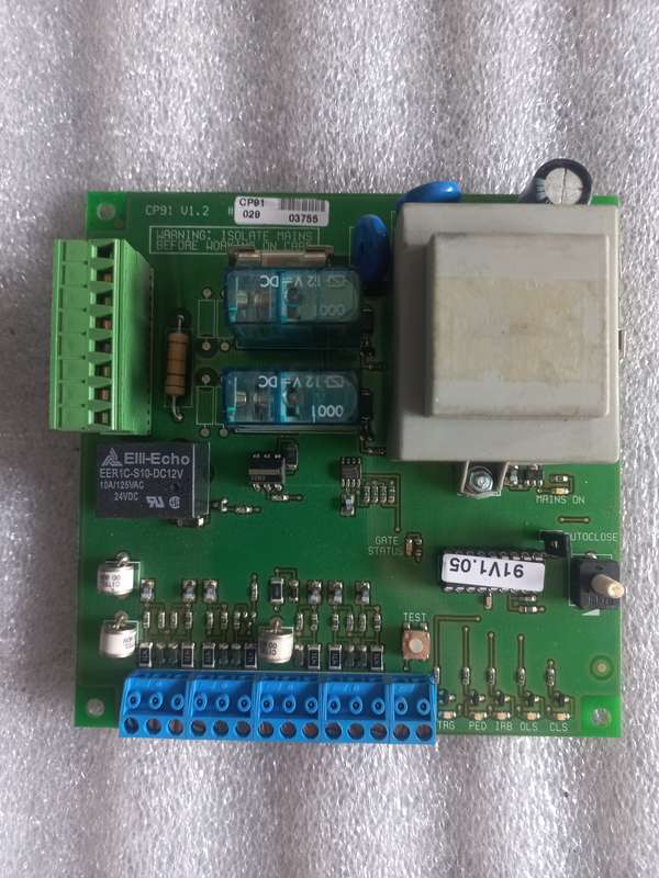 Centurion CP91 AC motor controller pcb pc board gate / garage door