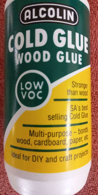 Lot of 6x 250ml Wood Glue - Alcolin Low VOC DIY & Craft projects Multi-purpose
