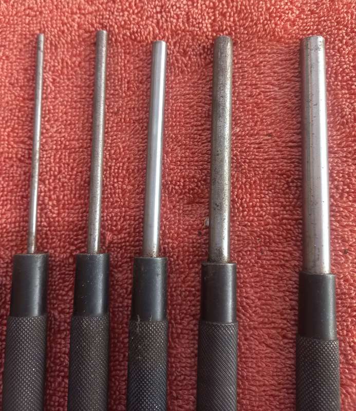 Lot of pin punches