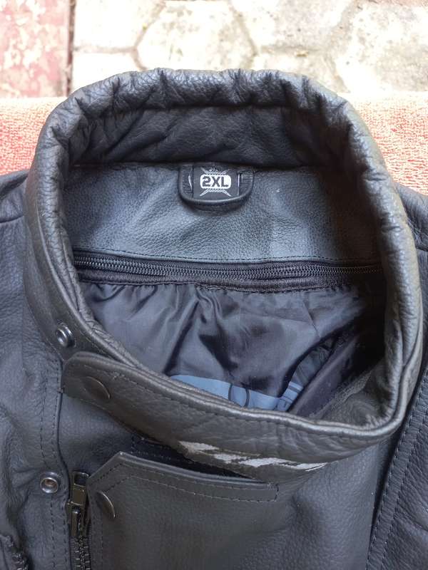 GPI Leather motorcycle jacket 2XL
