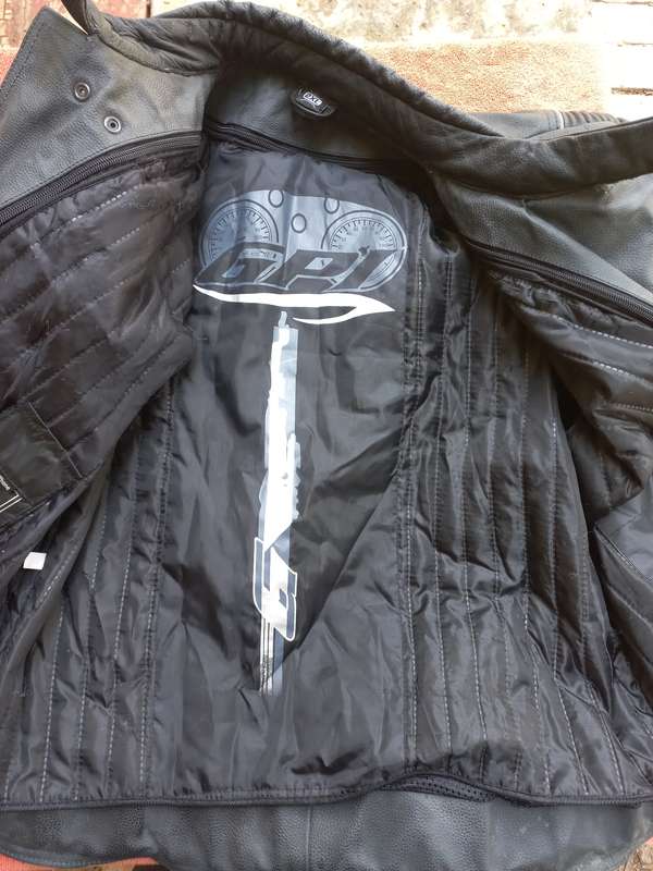 GPI Leather motorcycle jacket 2XL
