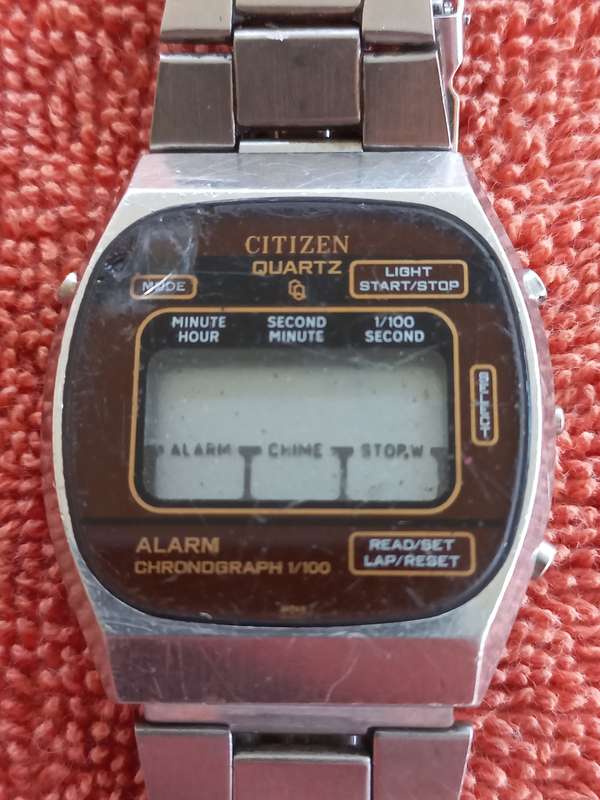 Parts, display or repair - Casio & Citizen watch lot (not working) - see photos & description