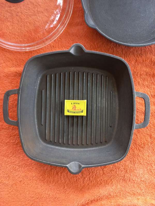 Cast iron pans
