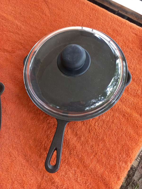 Cast iron pans