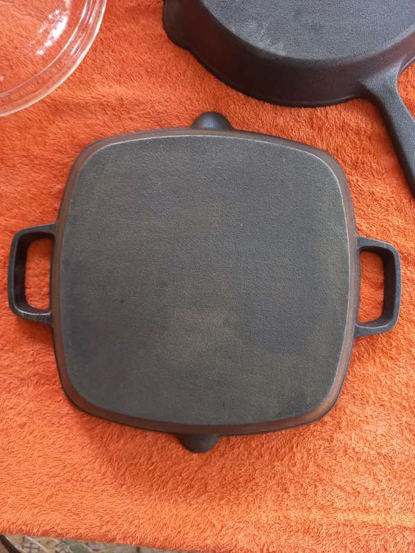 Cast iron pans