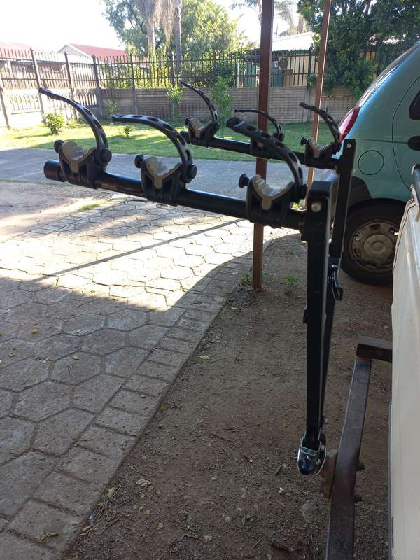 Bicycle carrier - towbar-ball mount 3x bikes - see description & photos