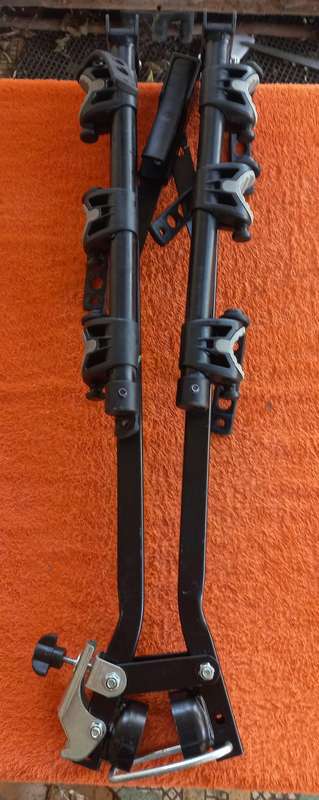 Bicycle carrier - towbar-ball mount 3x bikes - see description & photos