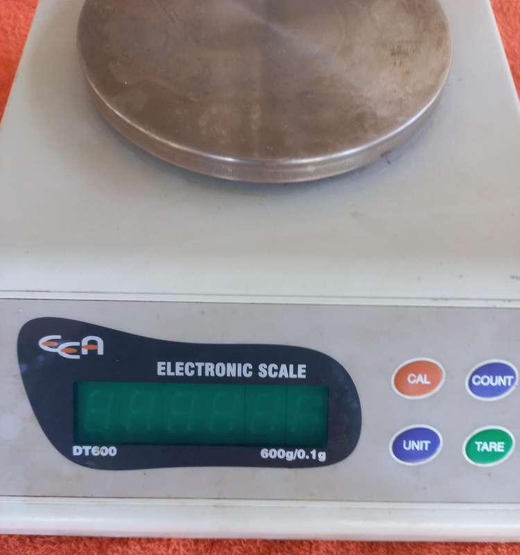 Precision scale 0-600g / 0.1g  (Max 1.2kg)